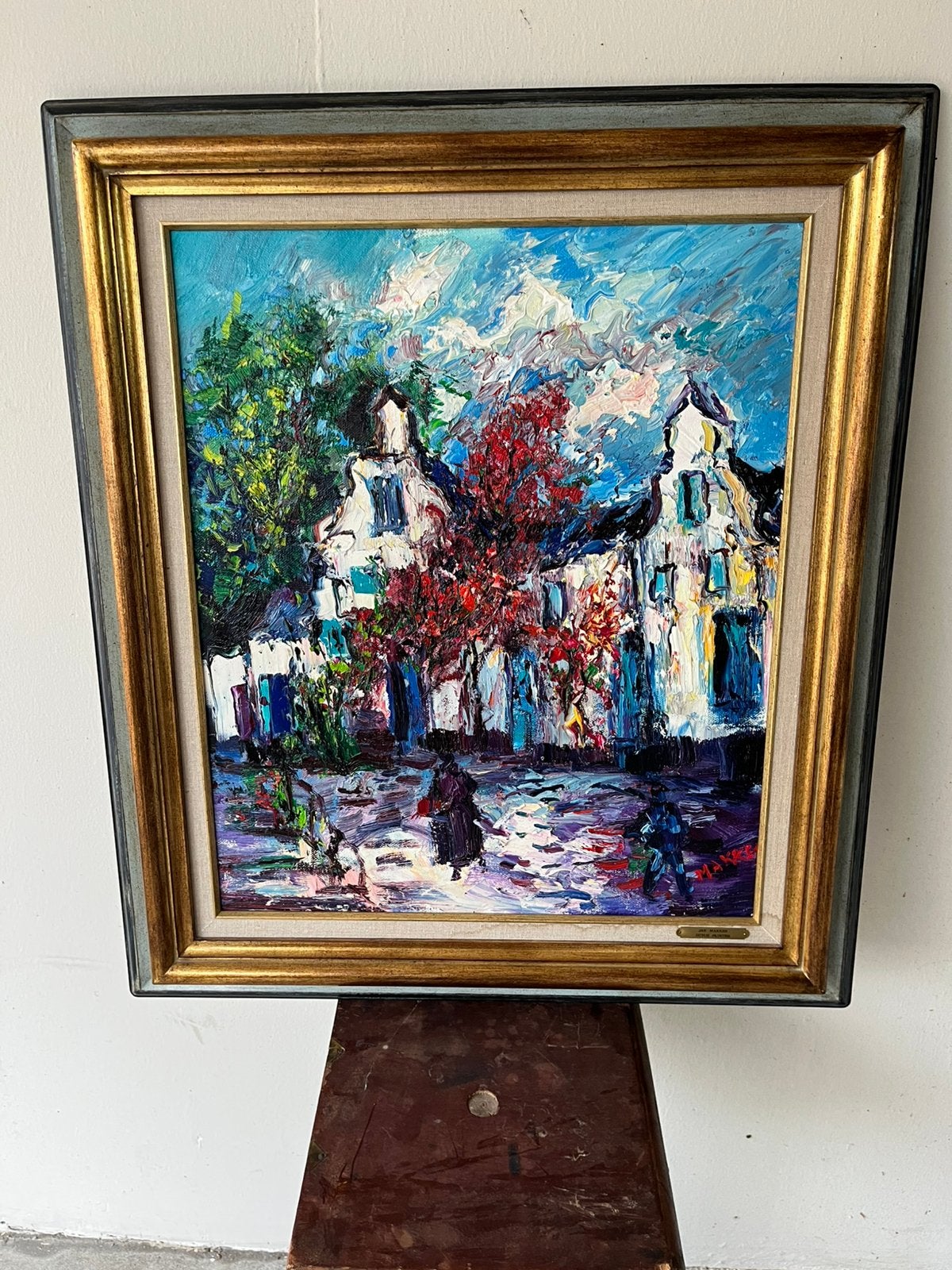 Schilderij, jan makkes, Antiek en Kunst, Ophalen of Verzenden