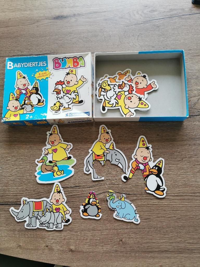 21 .. bumba puzzelpoppetjes, Ophalen of Verzenden, Zo goed als nieuw