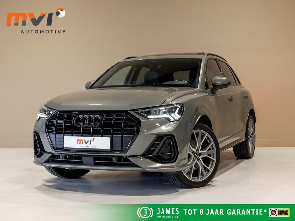 Audi Q3 40 TFSI quattro S Line edition one / 190pk / Trekhaa, Auto's, Gebruikt, Leder, Bedrijf, Vierwielaandrijving