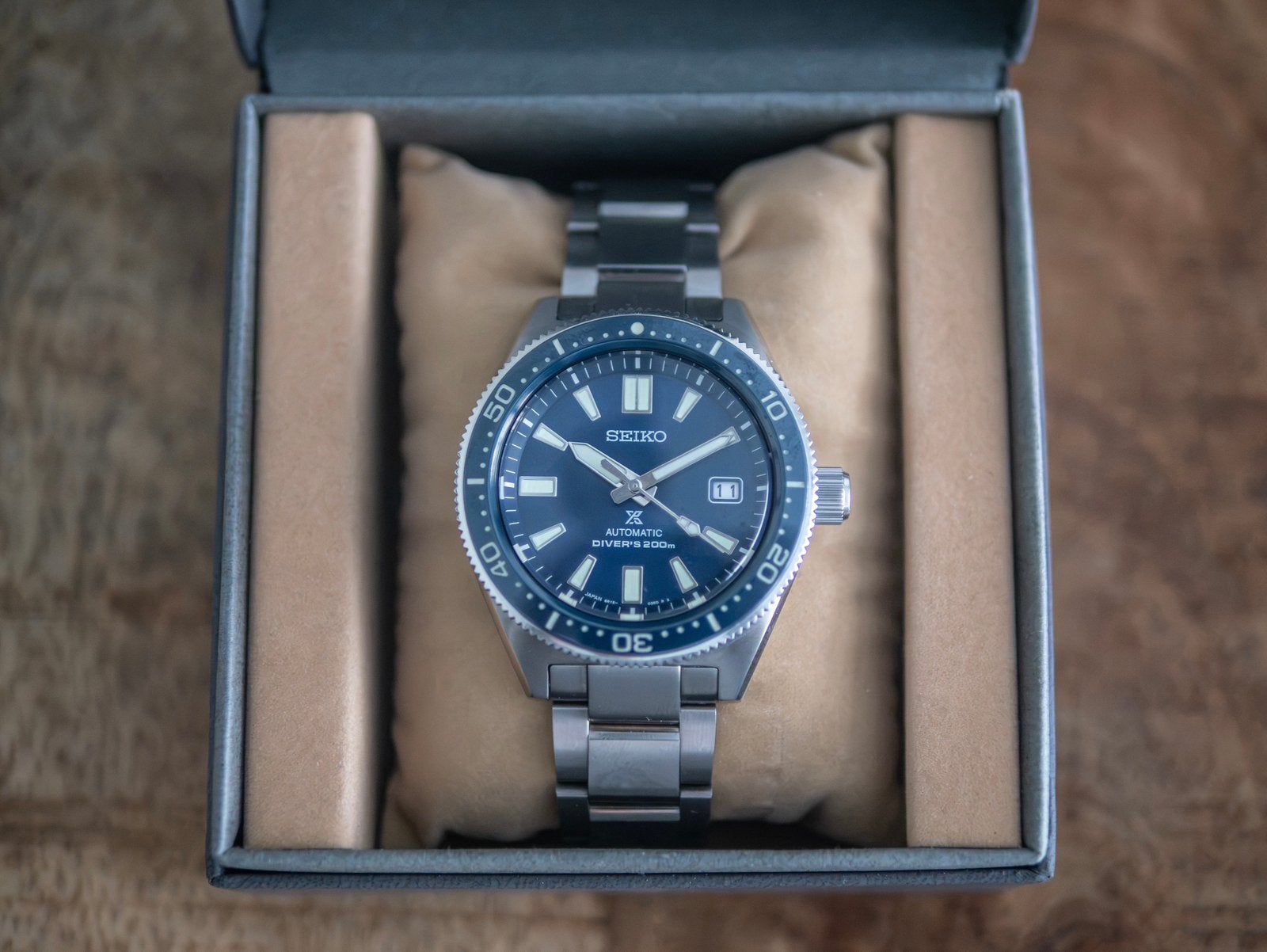 Seiko Prospex SBDC053 horloge, Staal, Polshorloge, Ophalen of Verzenden, Zo goed als nieuw