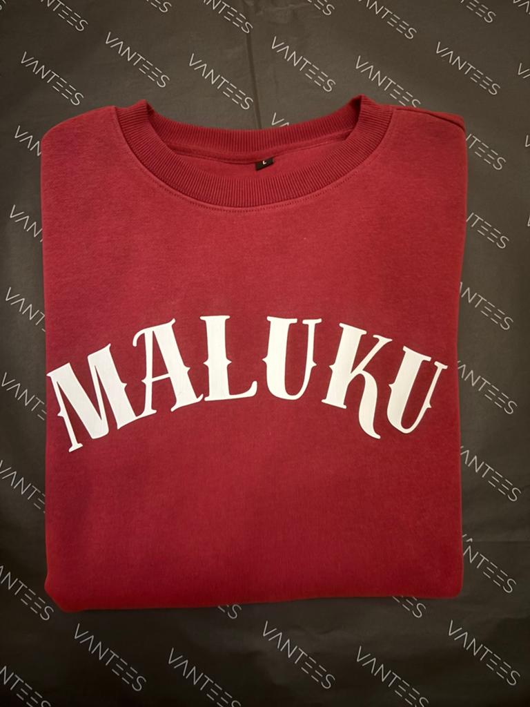 Maluku sweater, Verzenden, Nieuw, Maat 42/44 (L), Rood