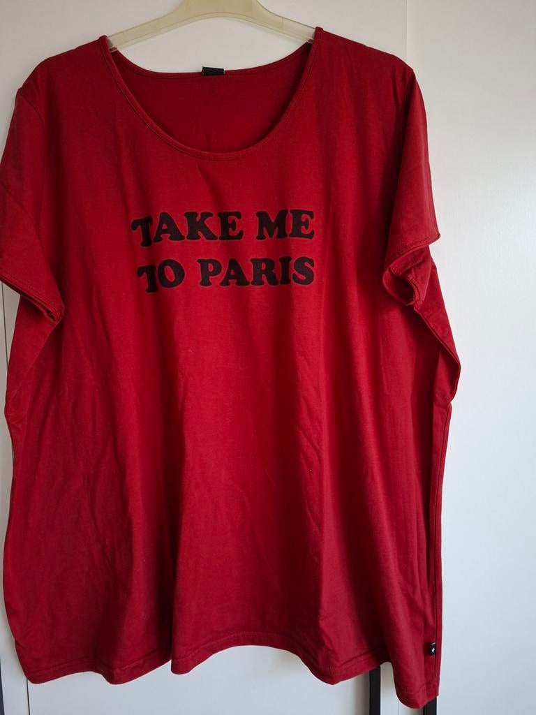 Zeer mooi ADIA Shirt maat 54/56, Zo goed als nieuw, ADIA, Rood, Shirt of Top