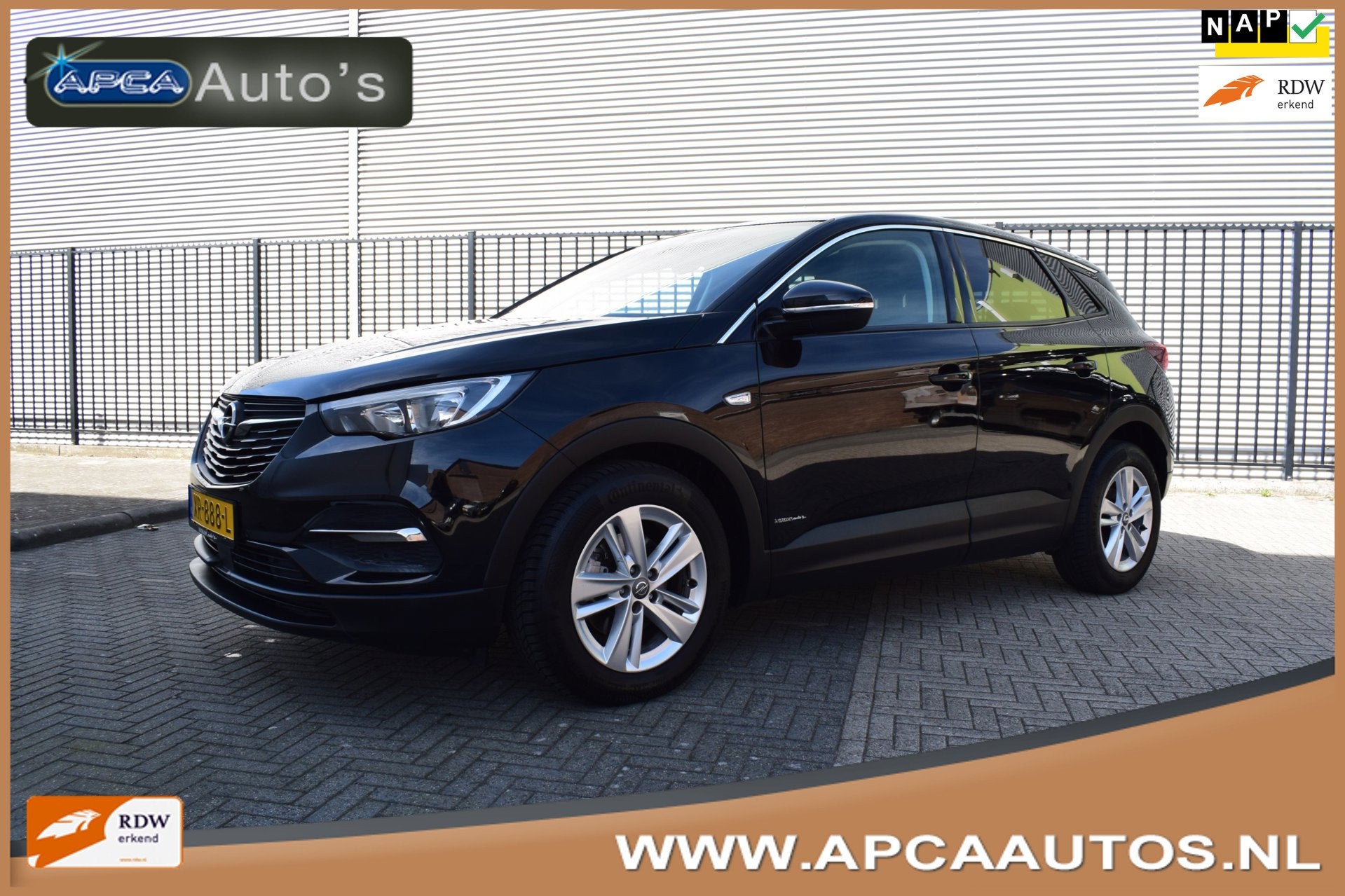 Opel Grandland X 1.2 Turbo Business + 12 mnd GARANTIE Adapti, Auto's, Voorwielaandrijving, Gebruikt, Euro 6, 1199 cc