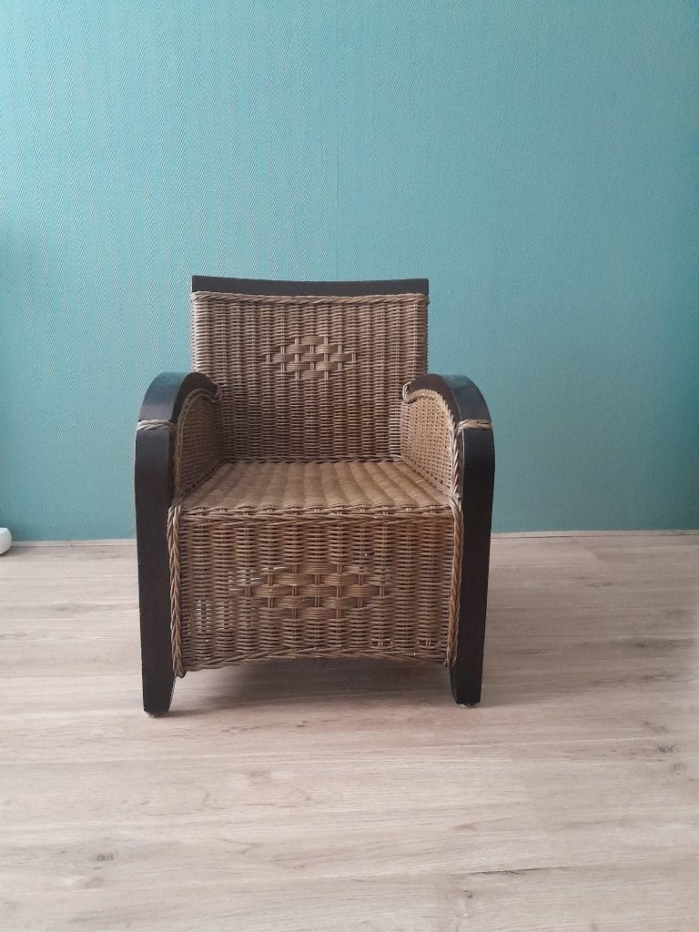 Rotan kinder fauteuil, Ophalen, Zo goed als nieuw, Overige typen