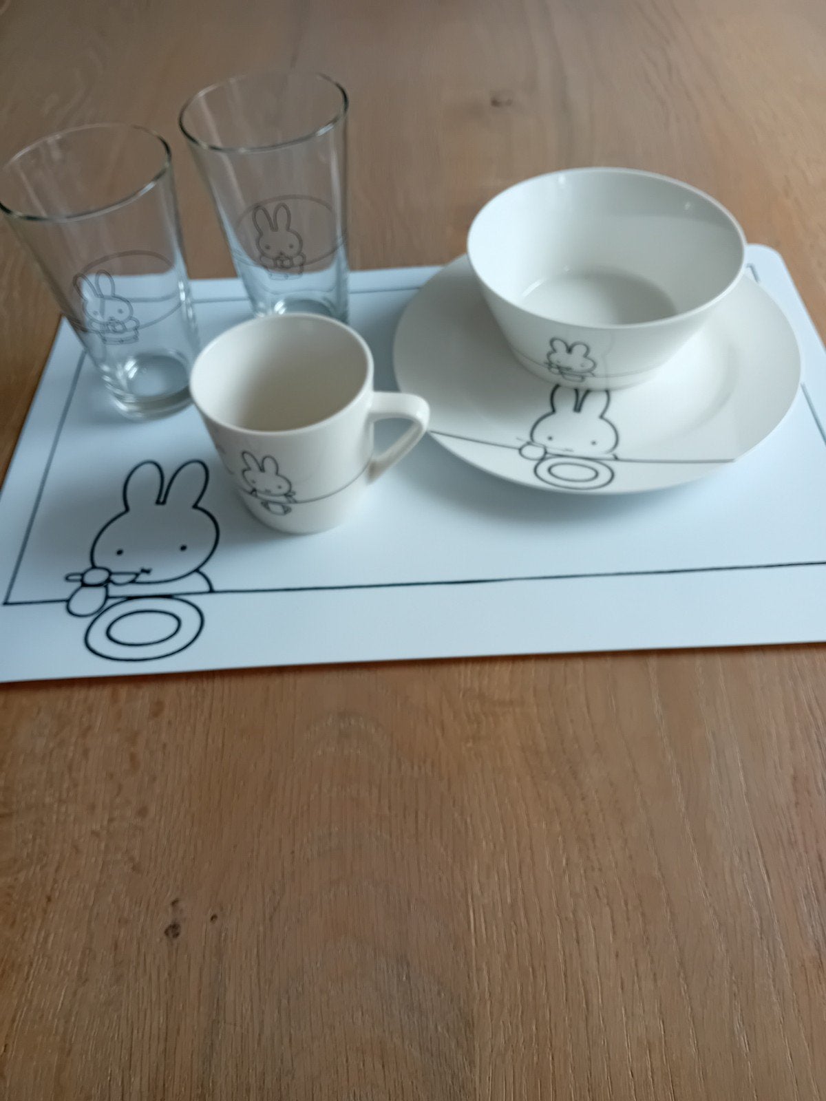Nijntje eetservies, Ophalen, Zo goed als nieuw, Porselein, Overige stijlen