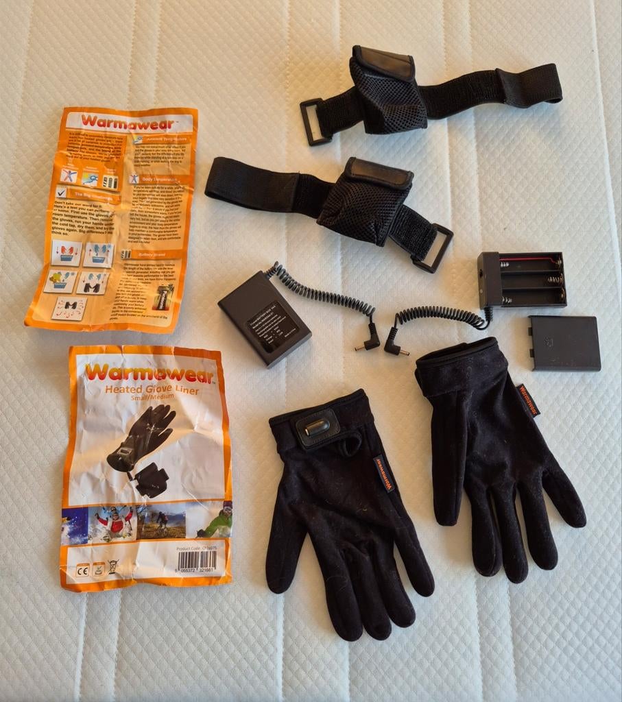 Verwarmde handschoenen.  Maat s/m, Ophalen of Verzenden, Jongen of Meisje, Handschoenen