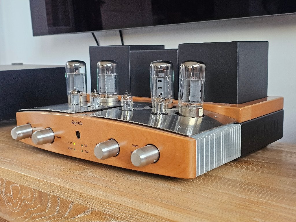 Unison Research Sinfonia incl. afstandsbediening, Zo goed als nieuw, Ophalen, Overige merken, Minder dan 60 watt