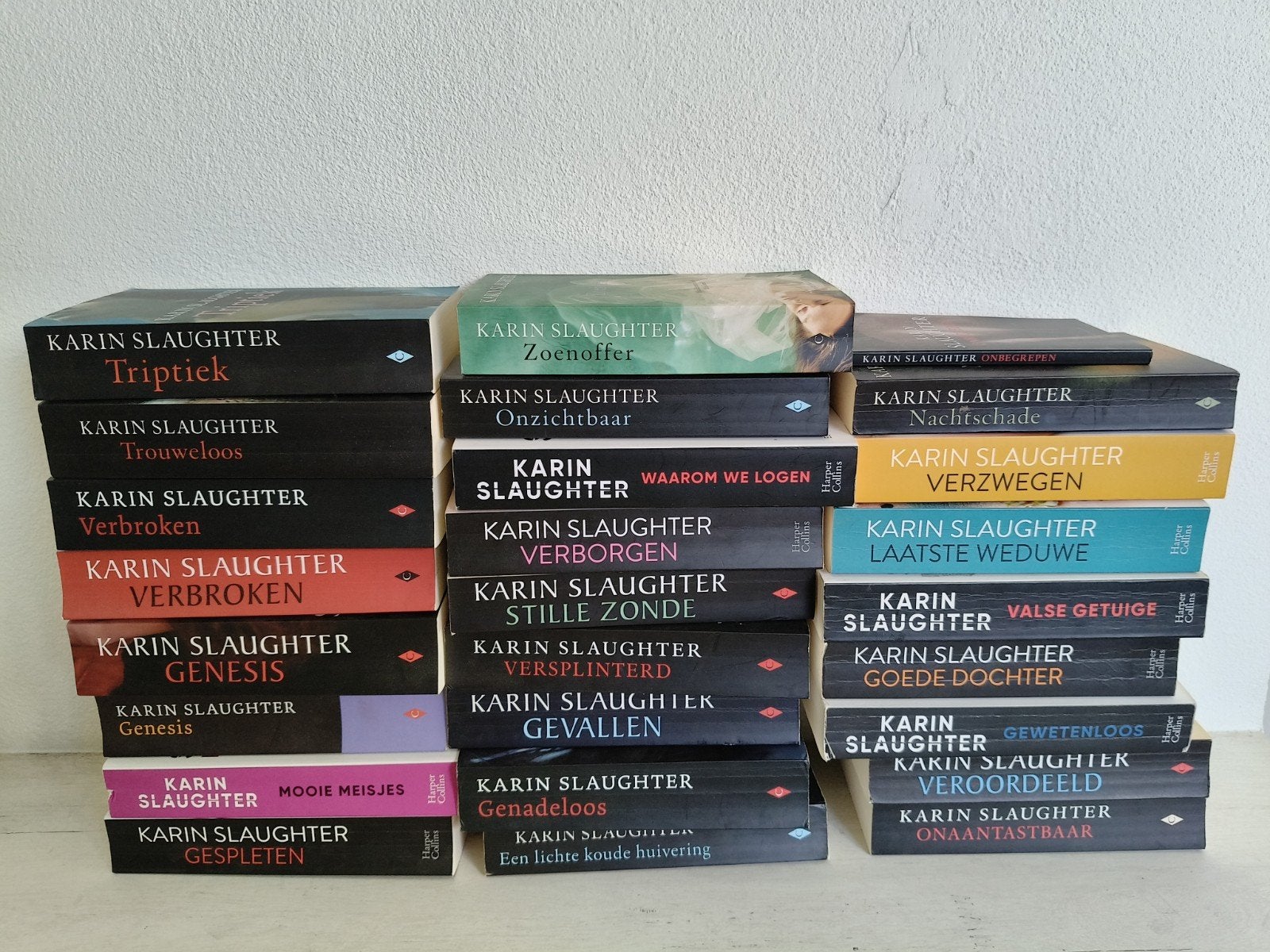 Karin Slaughter Boekenpakket - Diverse Thrillers, Ophalen of Verzenden, Gelezen, Karin Slaughter