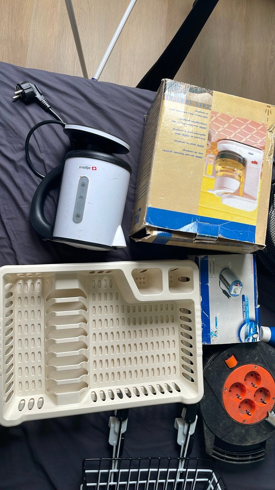 Alpina waterkoker en koffiezetapparaat, Witgoed en Apparatuur, Gebruikt, Koffiemachine, Gemalen koffie, Ophalen of Verzenden
