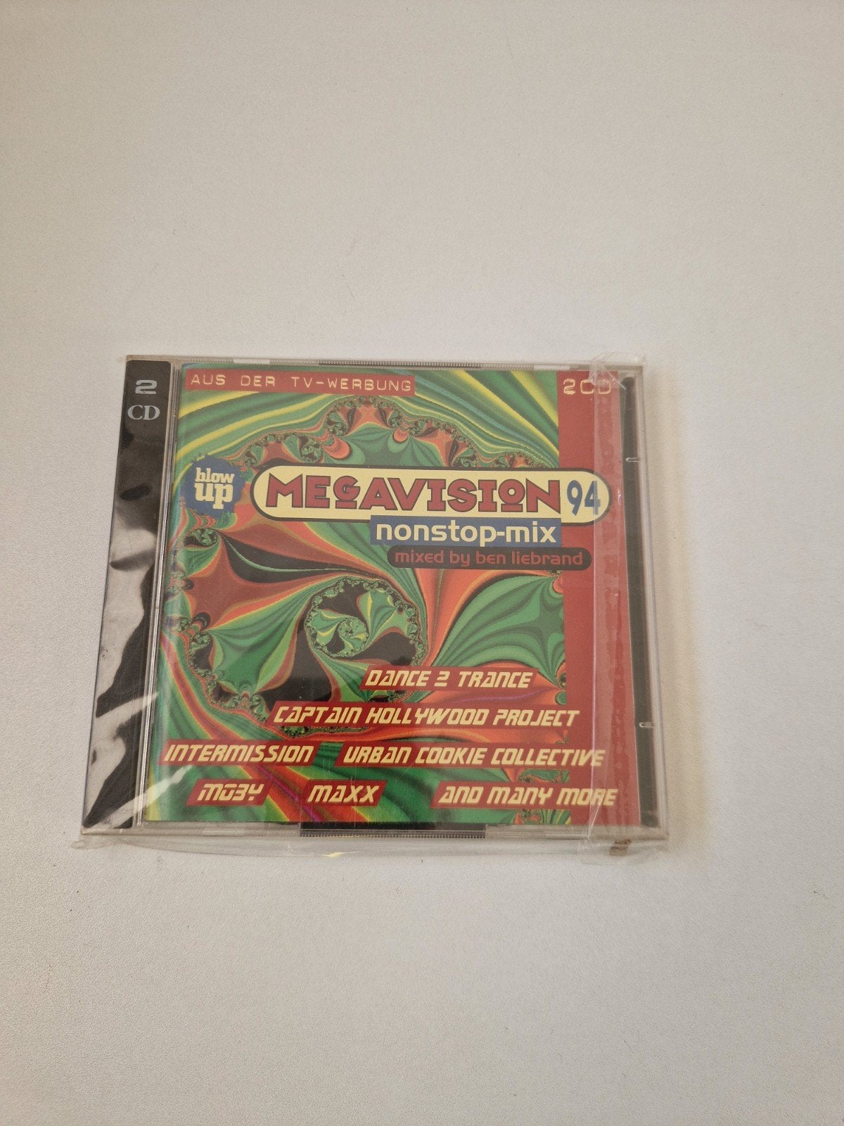 ben liebrand megavision 1994 eurodance mix, Cd's en Dvd's, Cd's | Dance en House, Verzenden, Zo goed als nieuw, Dance Populair