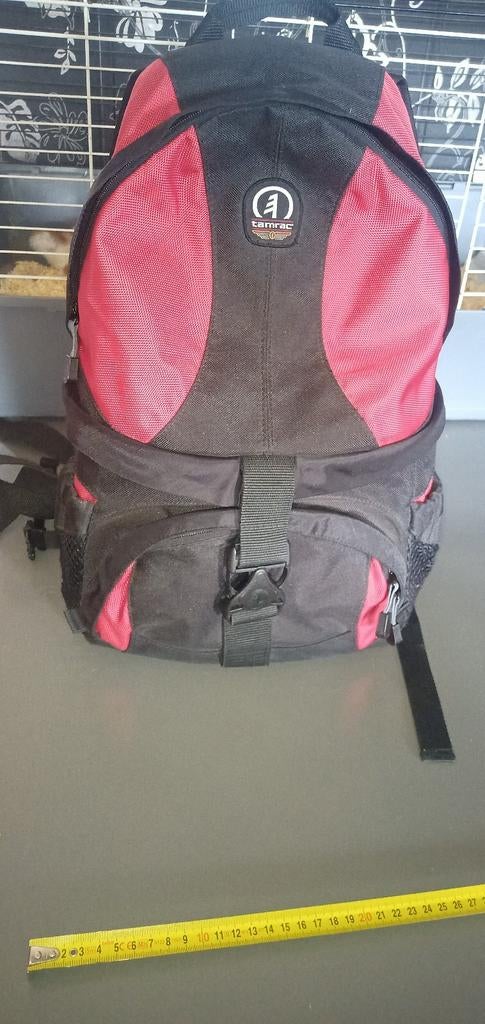 Tamrac Cameratas Rugtas - Zwart/Rood, Ophalen of Verzenden