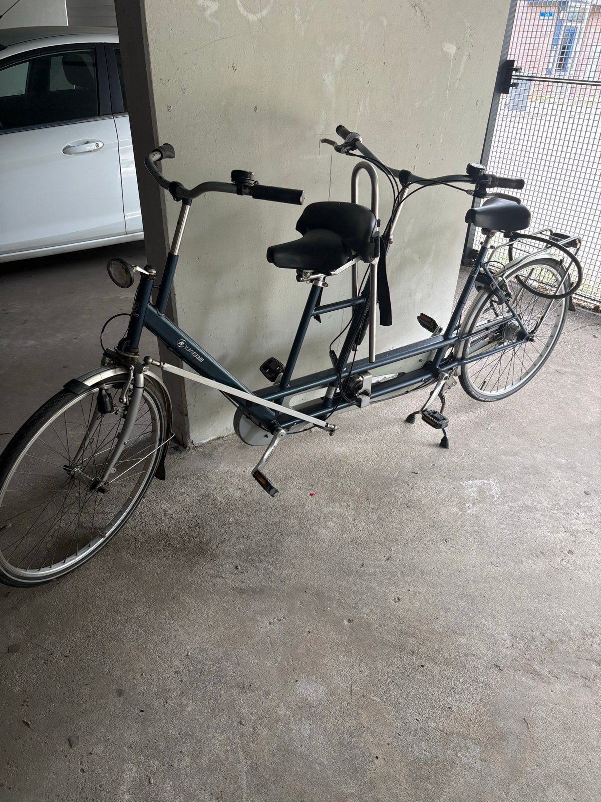 Van Raam Twinny Plus Tandemfiets - Zo goed als nieuw, Fietsen en Brommers, Ophalen, Zo goed als nieuw, 51 tot 55 cm, 57 tot 61 cm