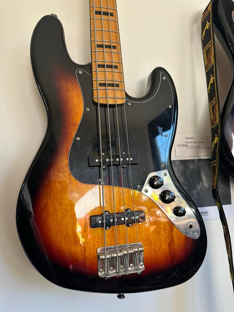Squier classic vibe 70s jazz bas, Ophalen, Zo goed als nieuw, Elektrisch