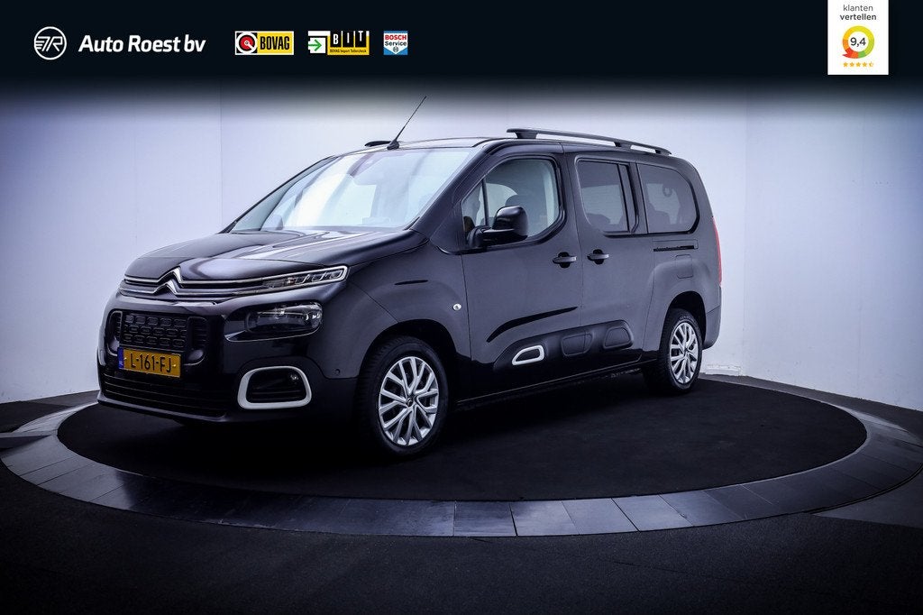 Citroën Berlingo XL 1.2T Aut. 7p SHINE HEAD UP | CAMERA | S, Auto's, Citroën, Bedrijf, Te koop, Berlingo, ABS, Achteruitrijcamera