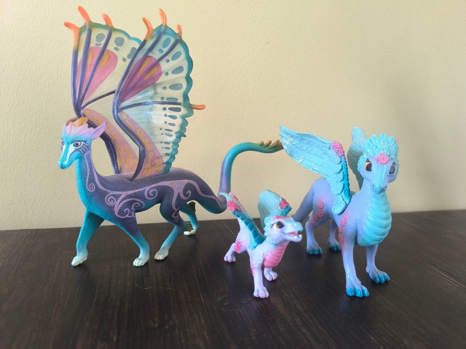 Schleich Bayala Draken Set - Grote en Kleine Draken, Kinderen en Baby's, Ophalen of Verzenden, Zo goed als nieuw