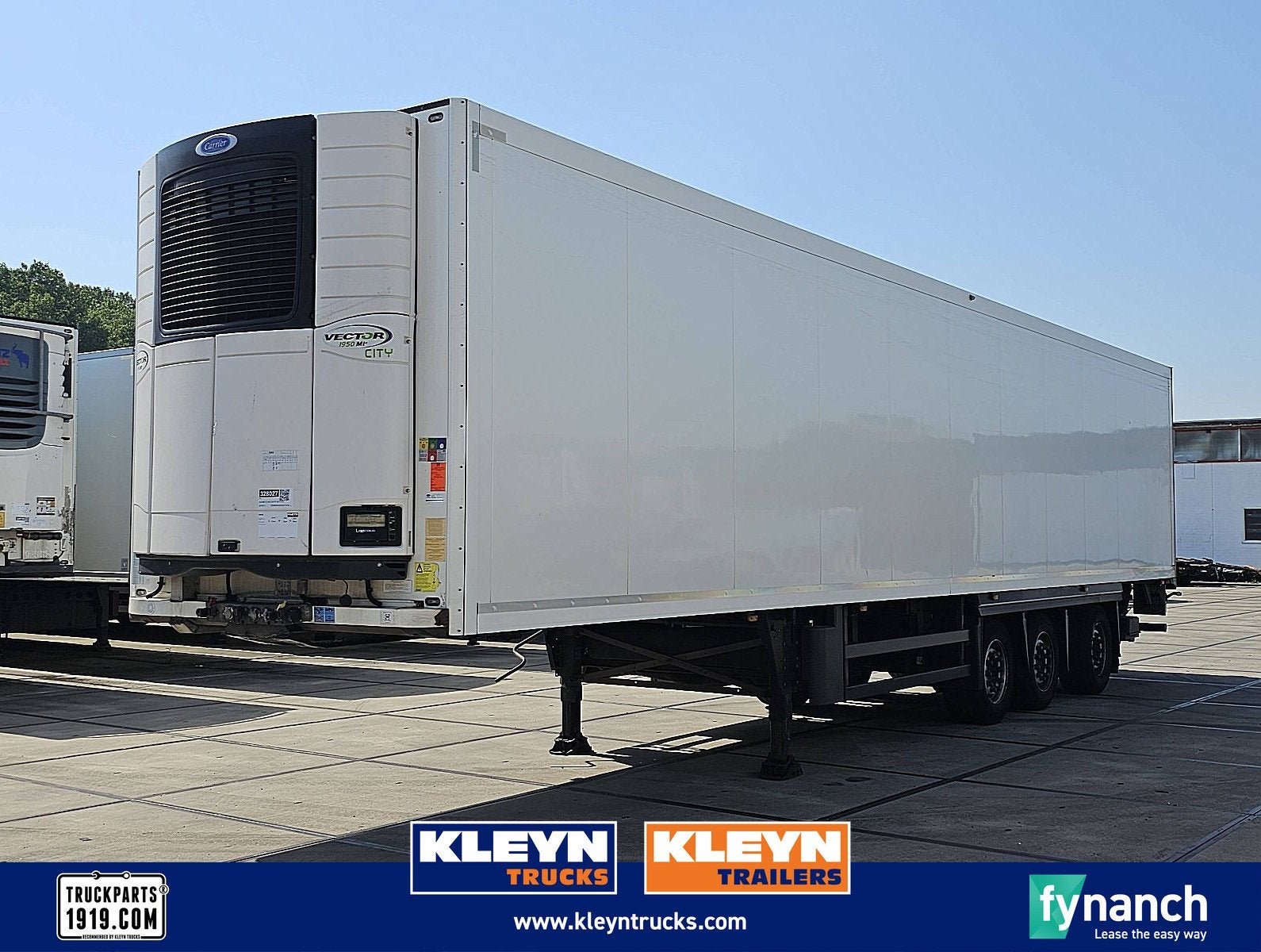 SCHMITZ SKO 24 FP 40 COOL steeraxle taillift, Overige kleuren, Origineel Nederlands, Bedrijf, Aanhangers en Opleggers