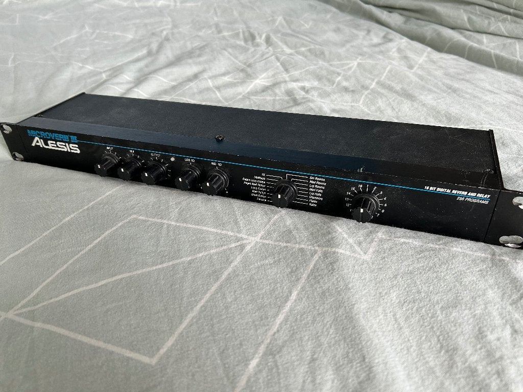 Alesis Microverb 3 digital reverb/delay, Ophalen of Verzenden, Gebruikt, Delay of Echo