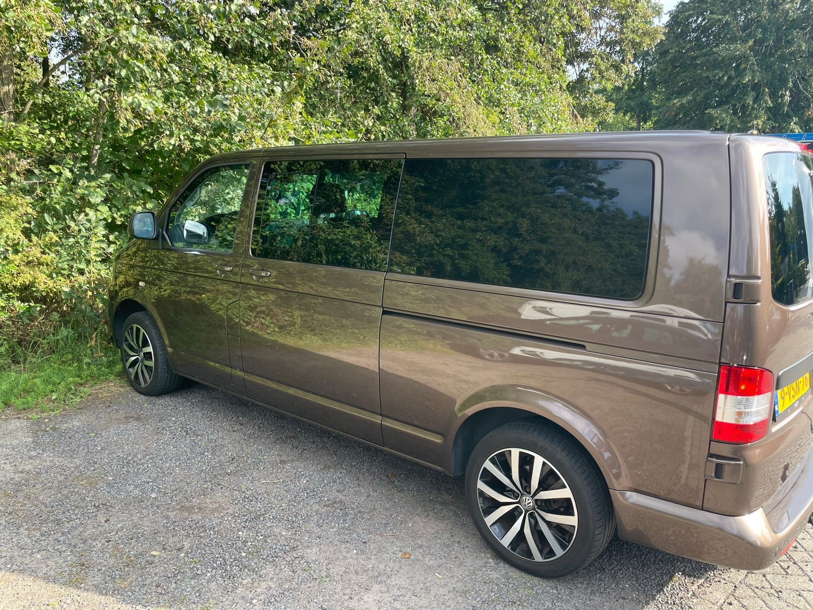 Volkswagen Transporter dubbel cabine, 2xschuifdeur MARGE, Euro 5, Diesel, Grijs, Particulier