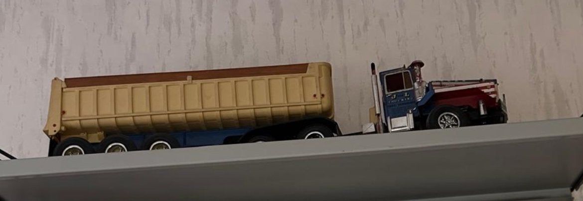 Modelvrachtwagen met oplegger, Gebruikt, 1:32 tot 1:50, Truck, Ophalen