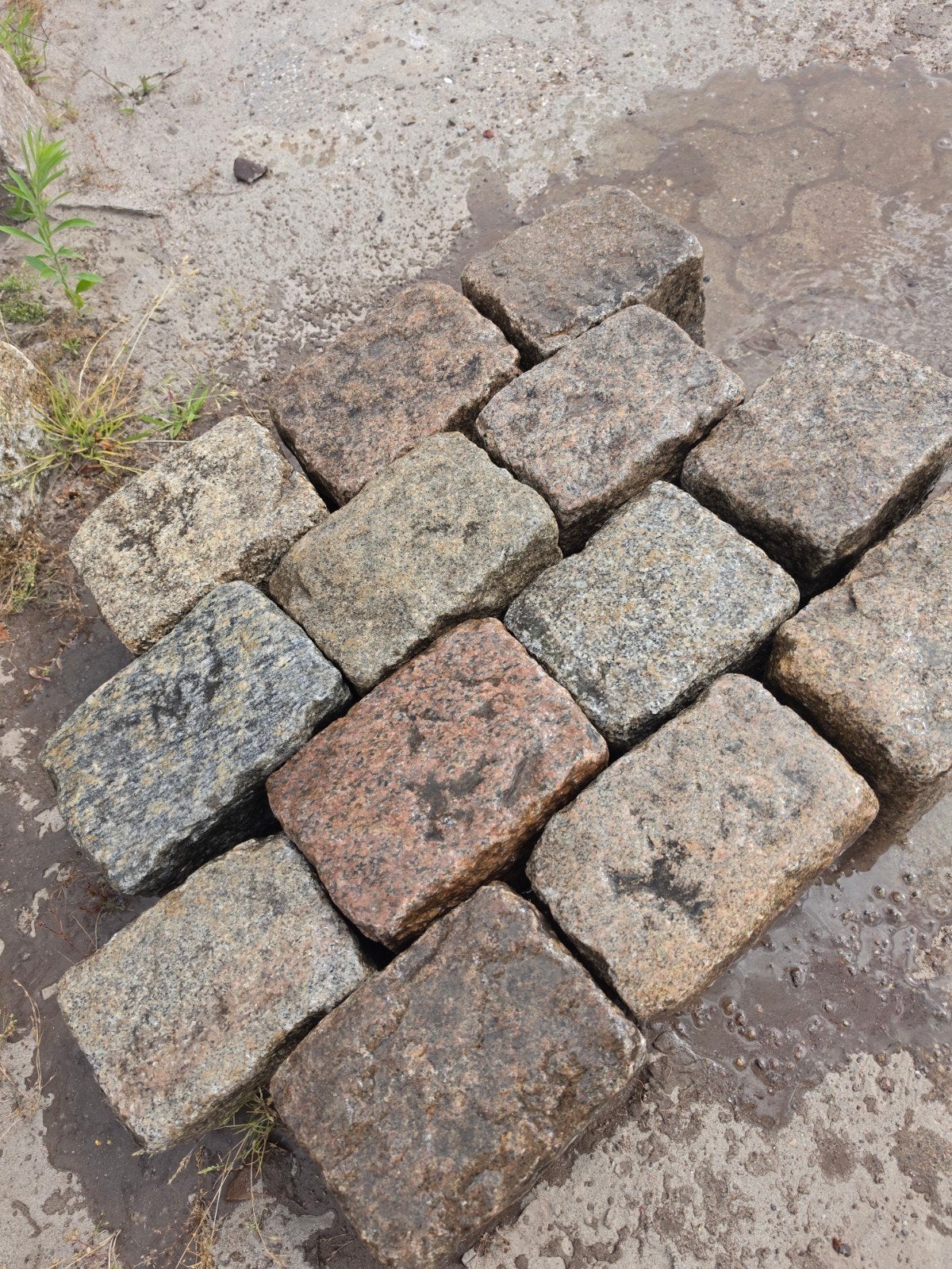 partij prachtig zweeds graniet 20/14, Ophalen of Verzenden, Gebruikt, Natuursteen, Overige typen