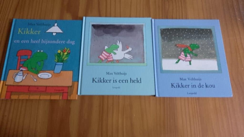 Max Velthuis Kikker boeken, 3x, Fictie algemeen, Ophalen of Verzenden, Zo goed als nieuw, 4 jaar