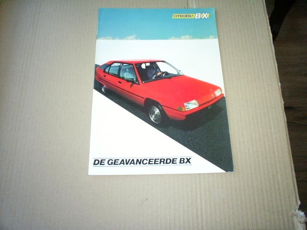 Citroen BX De Geavanceerde 1983 20 pag., Verzenden, Zo goed als nieuw, Citroën