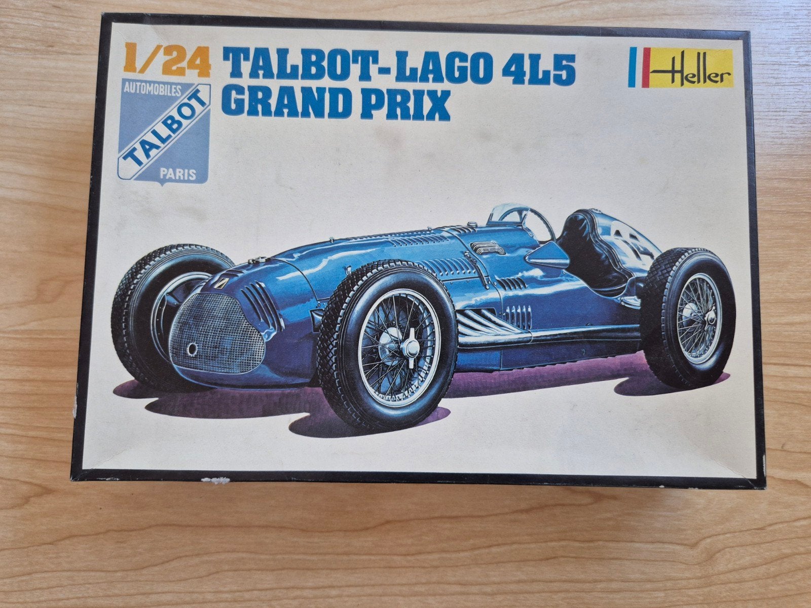Heller Talbot-Lago 4.5L Grand Prix 1/24 Modelbouwkit, Auto, 1:32 tot 1:50, Nieuw, Ophalen of Verzenden