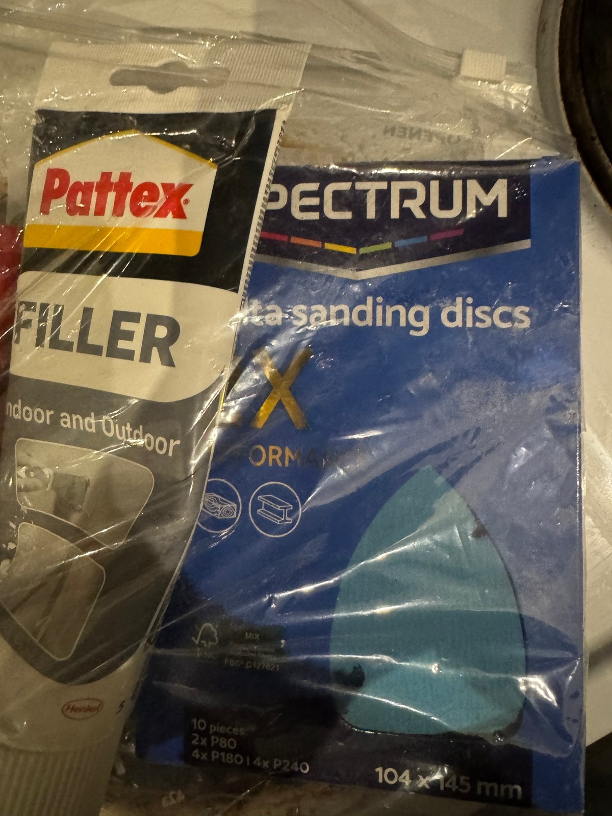 Wall filler+sand disks+paintset, Ophalen of Verzenden, Zo goed als nieuw, Overige typen