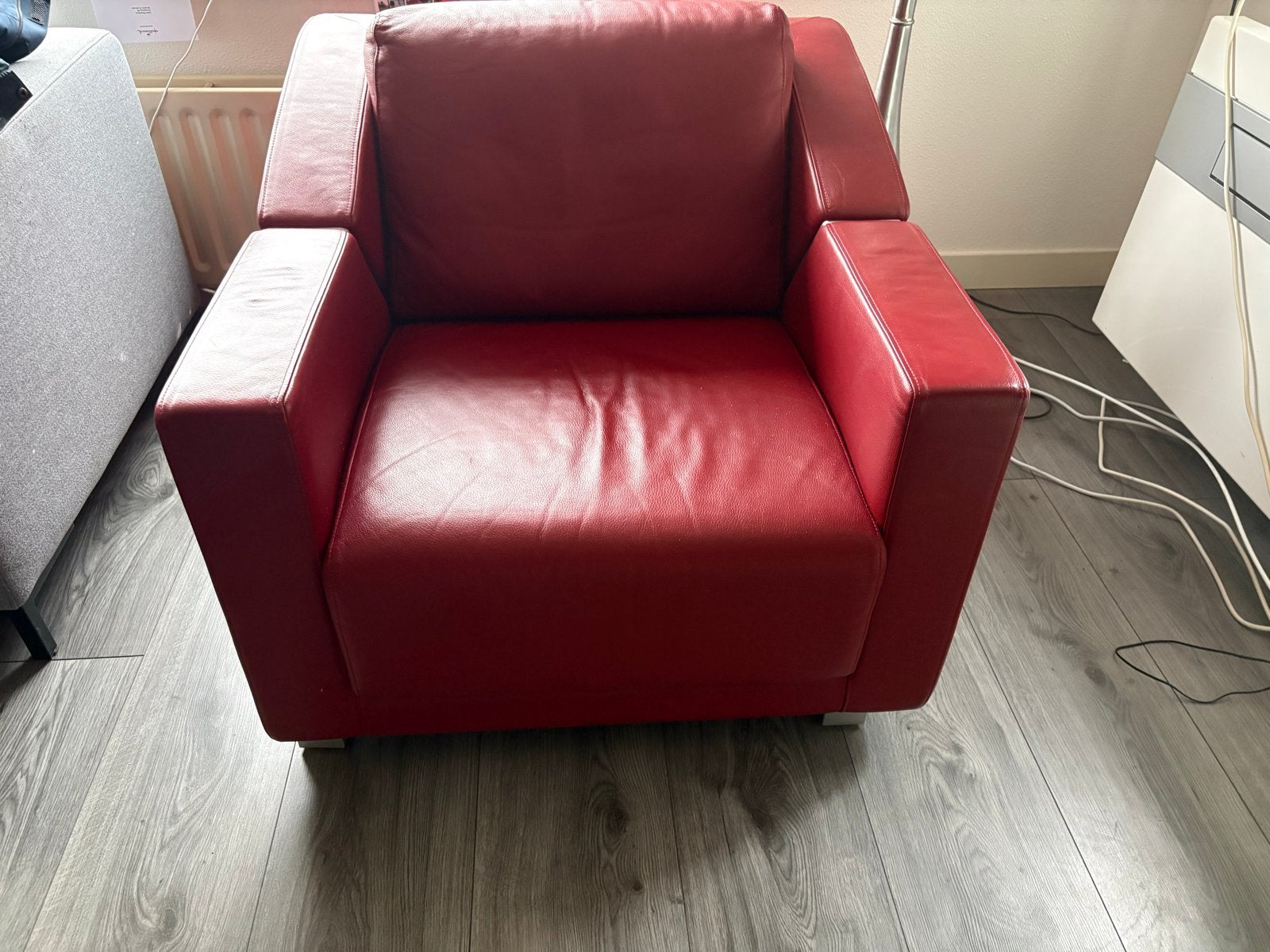Rolf benz fauteuils, Ophalen, Gebruikt, Leer, 75 tot 100 cm