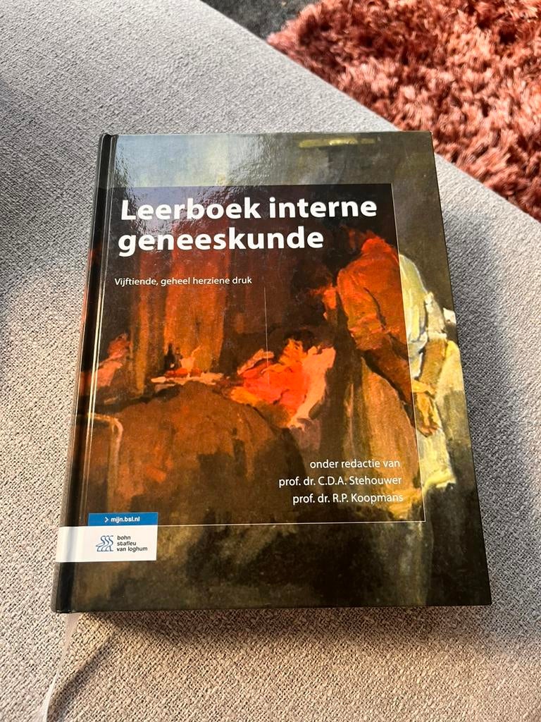 Leerboek interne geneeskunde, Boeken, Ophalen of Verzenden, Beta, Zo goed als nieuw, WO
