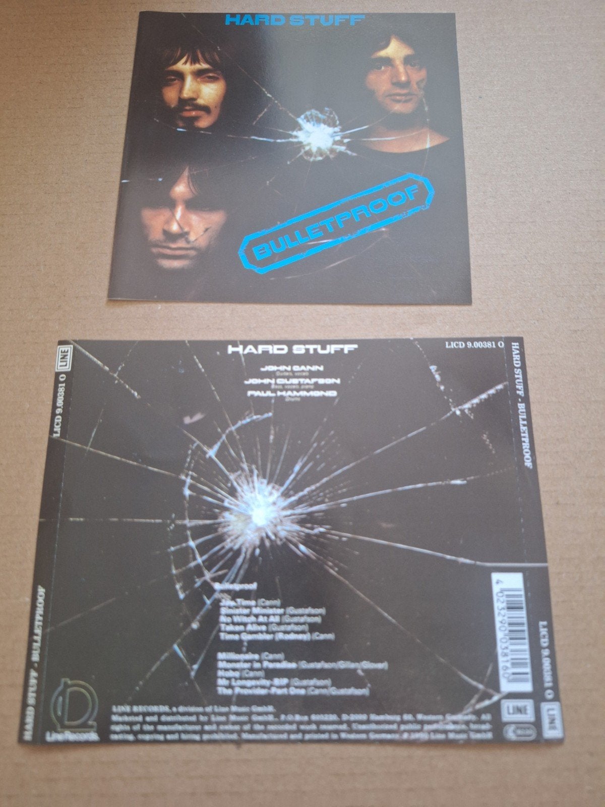 Hard Stuff - Bulletproof CD (Progressive Rock), Cd's en Dvd's, Cd's | Rock, Zo goed als nieuw, Verzenden