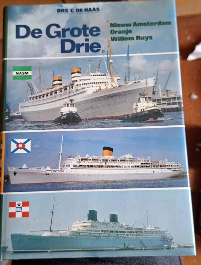 De Grote Drie: Nieuw Amsterdam, Oranje, Willem Ruys, Ophalen of Verzenden, Overige typen