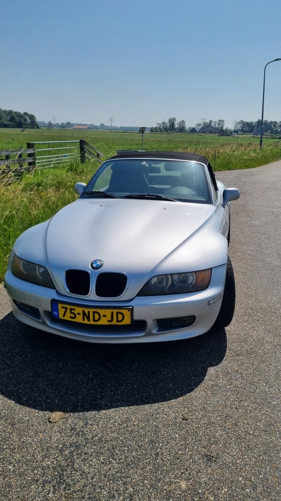 BMW Z3 1.9 I Roadster 2000 Grijs, 13 km/l, 4 cilinders, Cabriolet, Leder en Stof
