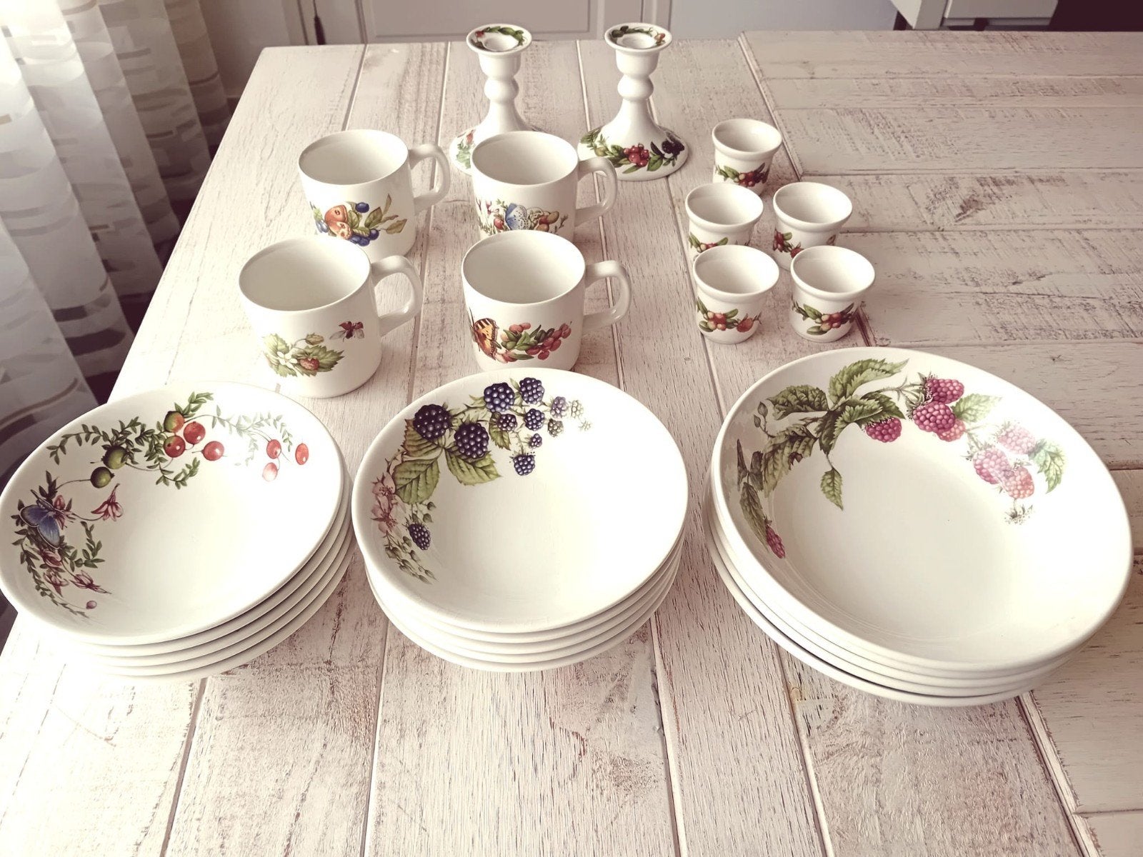 Marjolein Bastin Bosvruchten servies puntgaaf., Huis en Inrichting, Ophalen of Verzenden