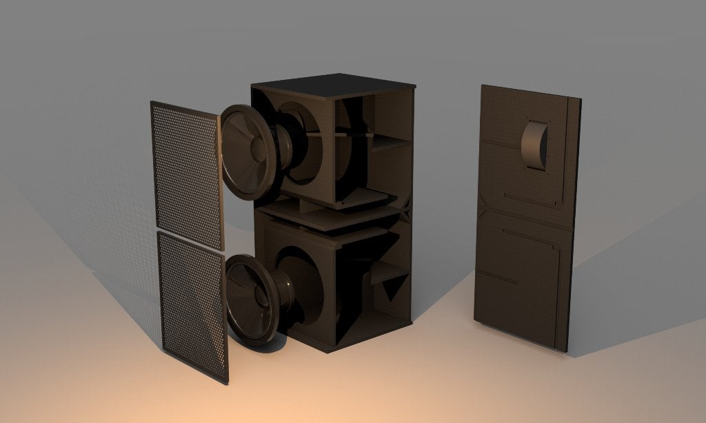 PA speakerbehuizing op maat | subs & tops, CNC-gefreesd, Ophalen, Nieuw, Overige typen, Overige merken