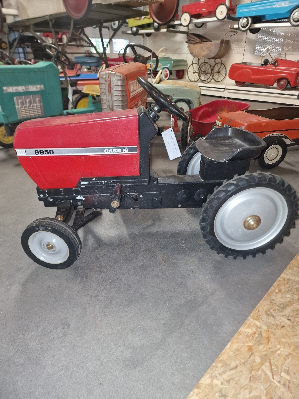 case traptractor  metaal trapauto, Ophalen