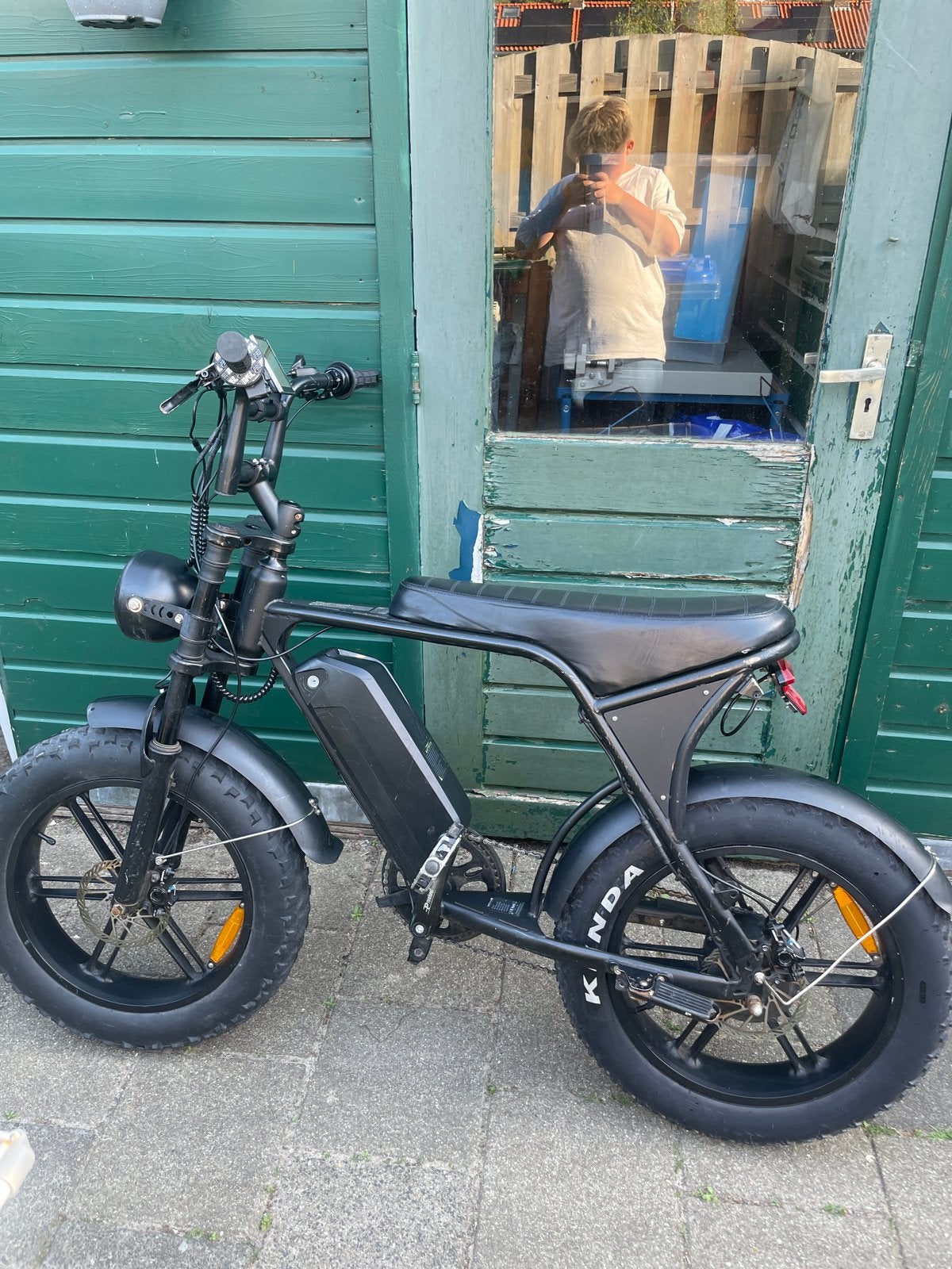 E-bike met nieuwe remmen en banden, accu laadt niet op, Overige merken, Gebruikt, Verzenden, 51 tot 55 cm
