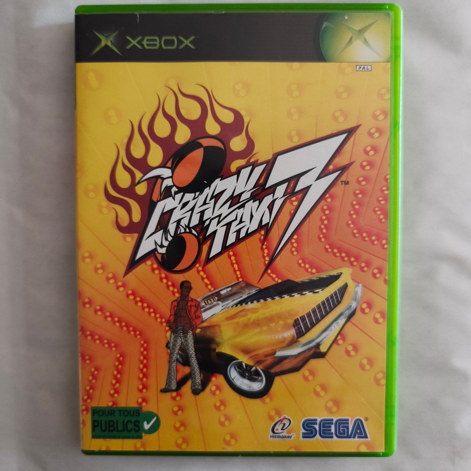 Crazy Taxi 3:  Xbox Original, Online, Gebruikt, 1 speler, Racen en Vliegen