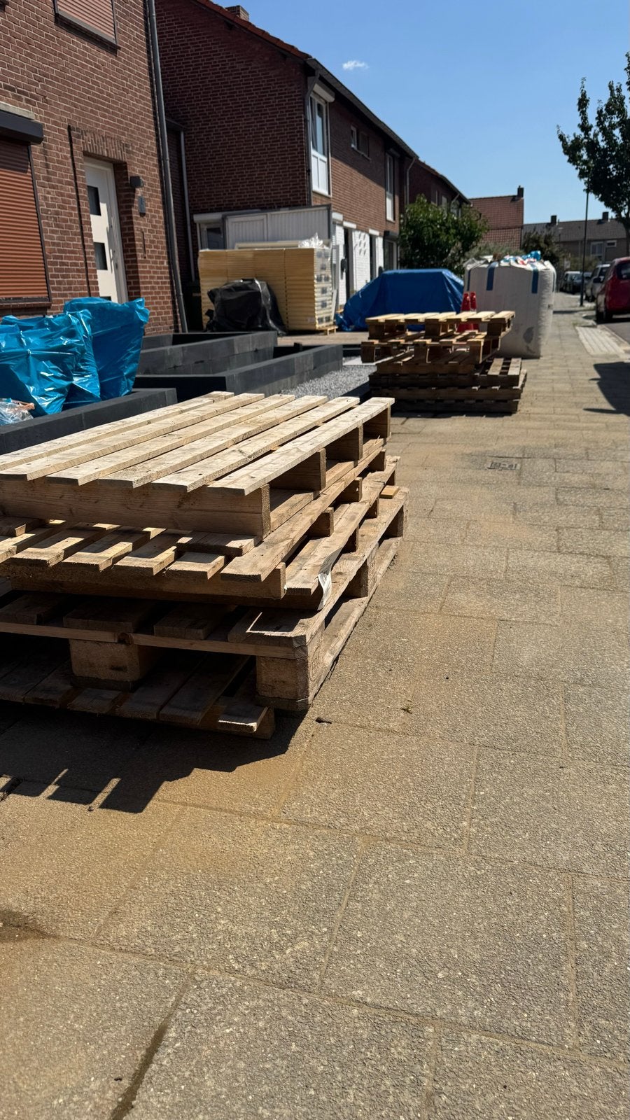 11 Pallets gratis af te halen, Doe-het-zelf en Verbouw, Hout en Planken, Ophalen, Gebruikt, Pallet