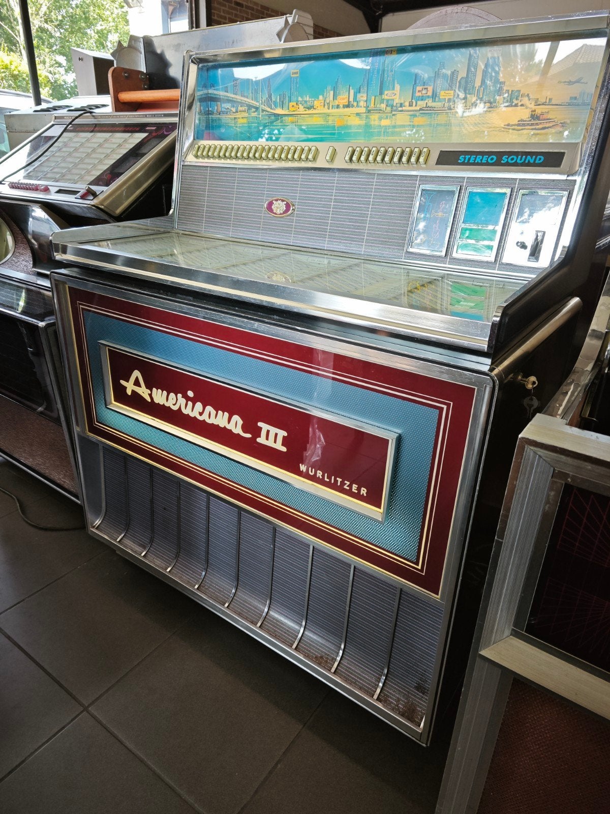 Wurlitzer Americana 3000 45 T jukebox, Ophalen, Zo goed als nieuw, Wurlitzer