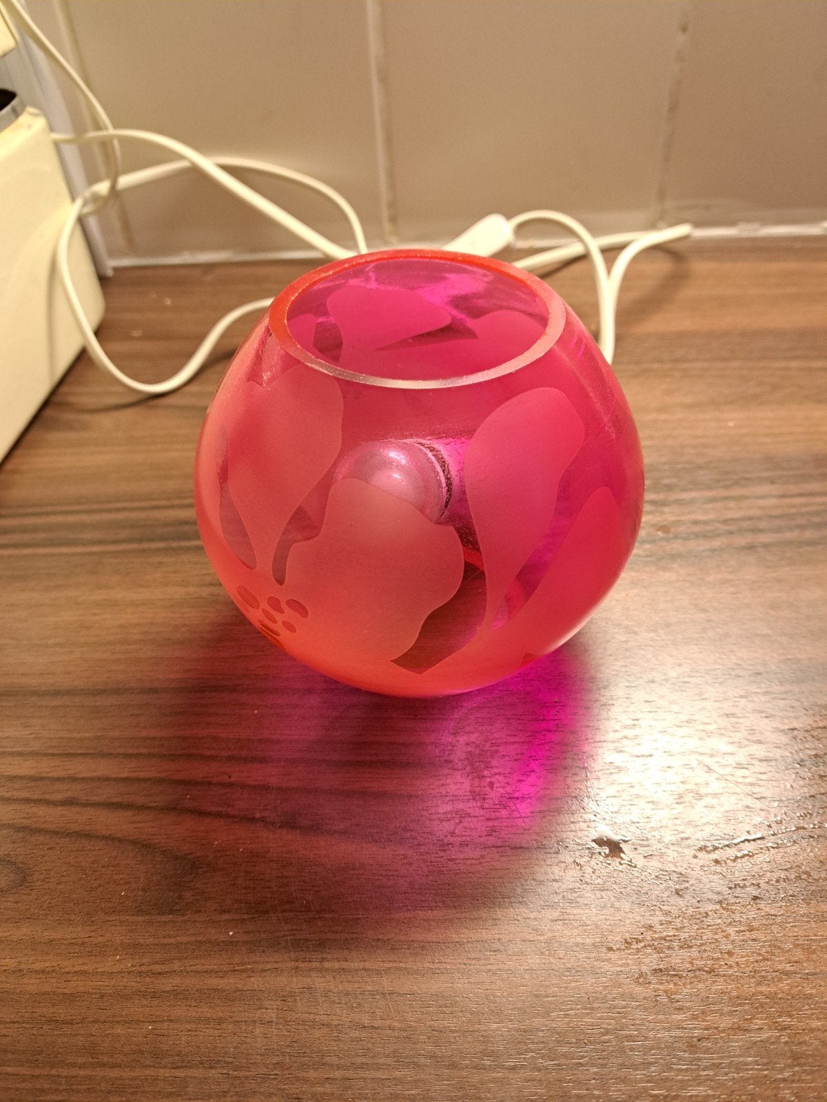 ikea knubbig tafellamp, Met schakelaar, Ophalen of Verzenden, Glas, IKEA