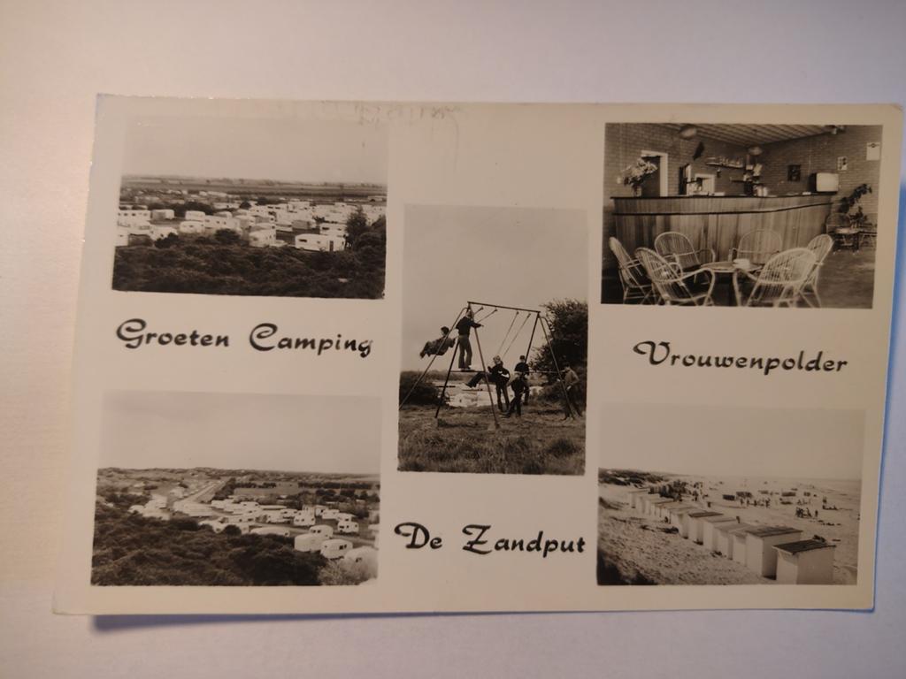 Vrouwenpolder Groeten Camping De Zandput, Ophalen of Verzenden, 1960 tot 1980