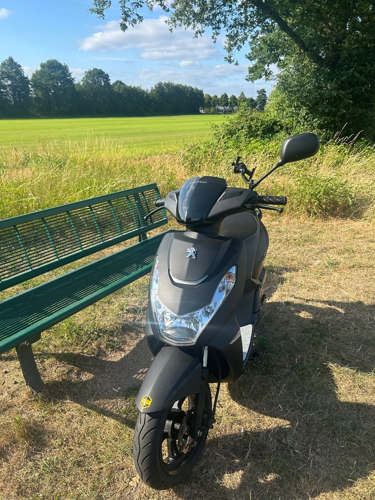 Peugeot Kisbee 4t scooter zwart, Ophalen, Gebruikt, Maximaal 45 km/u, Overige modellen