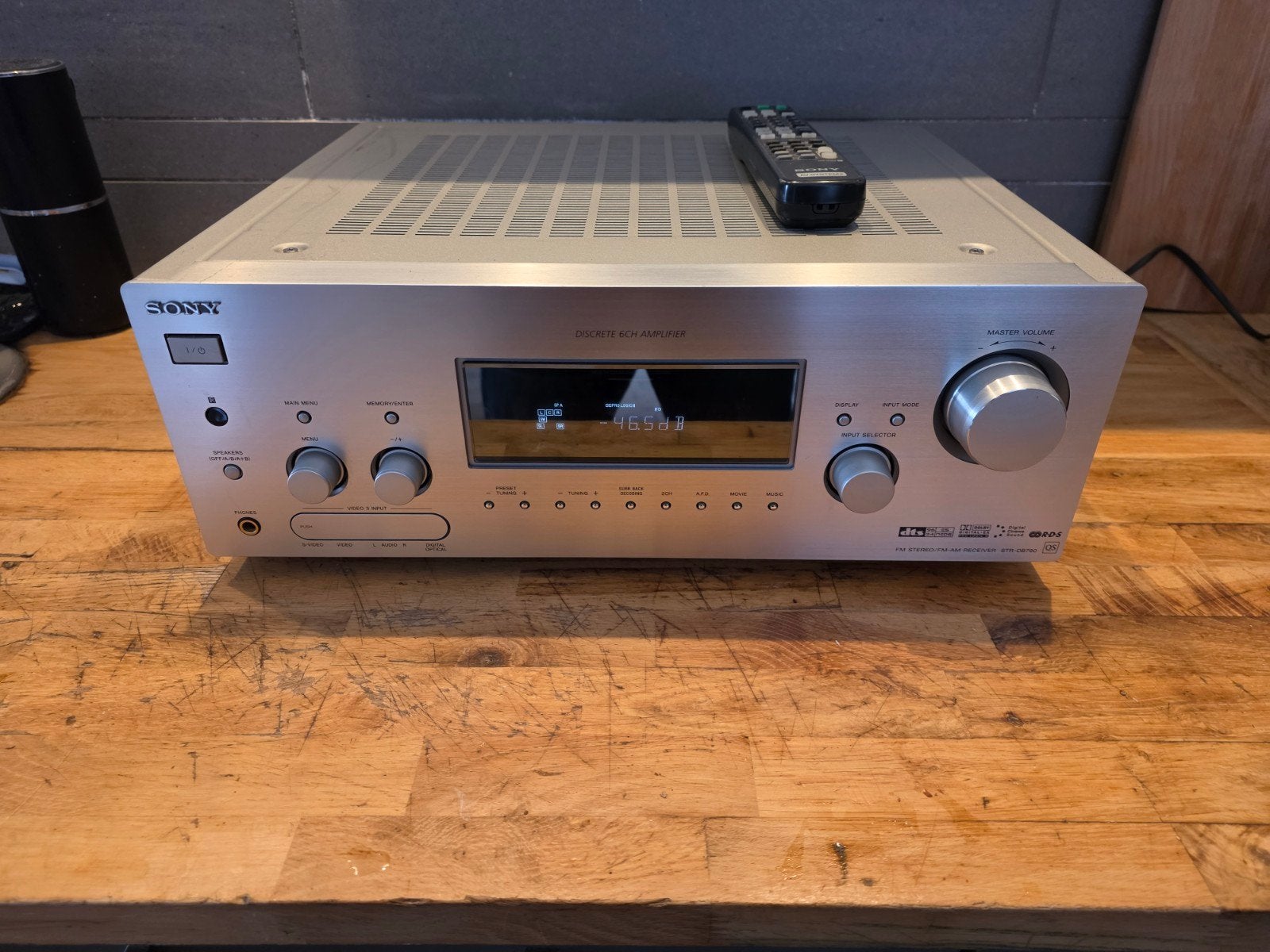 sony str-db790, Gebruikt, Ophalen of Verzenden, 60 tot 120 watt, Sony