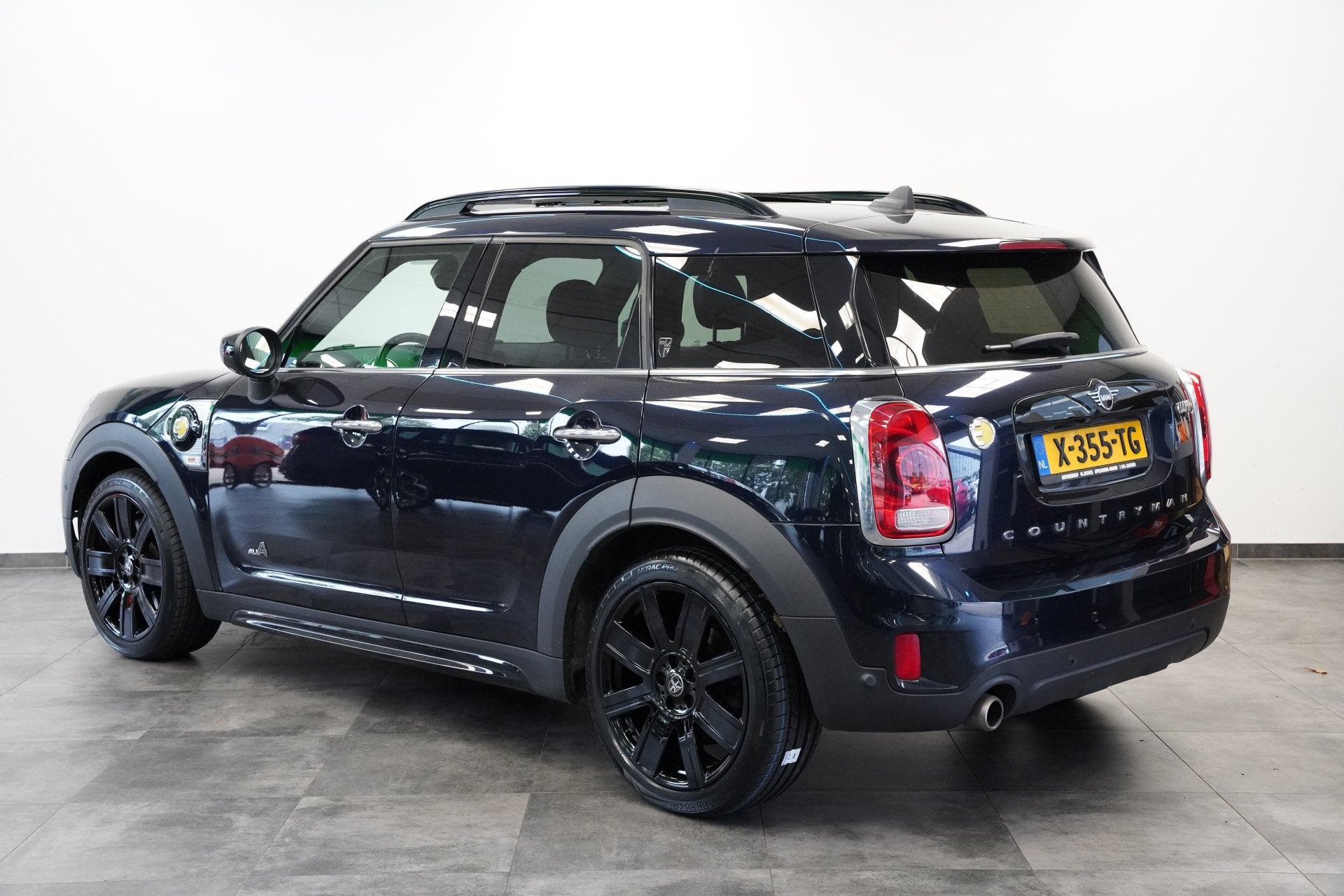 MINI Countryman 1.5 Cooper S E ALL4 Chili Panoramdak Full-le, Automaat, Gebruikt, Met garantie (alle), Blauw