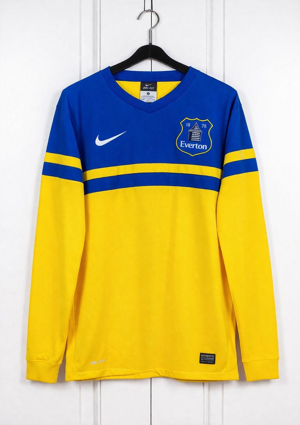 Vintage authentiek Everton uit shirt - 2013/2014, Maat S, Ophalen of Verzenden, Zo goed als nieuw, Shirt