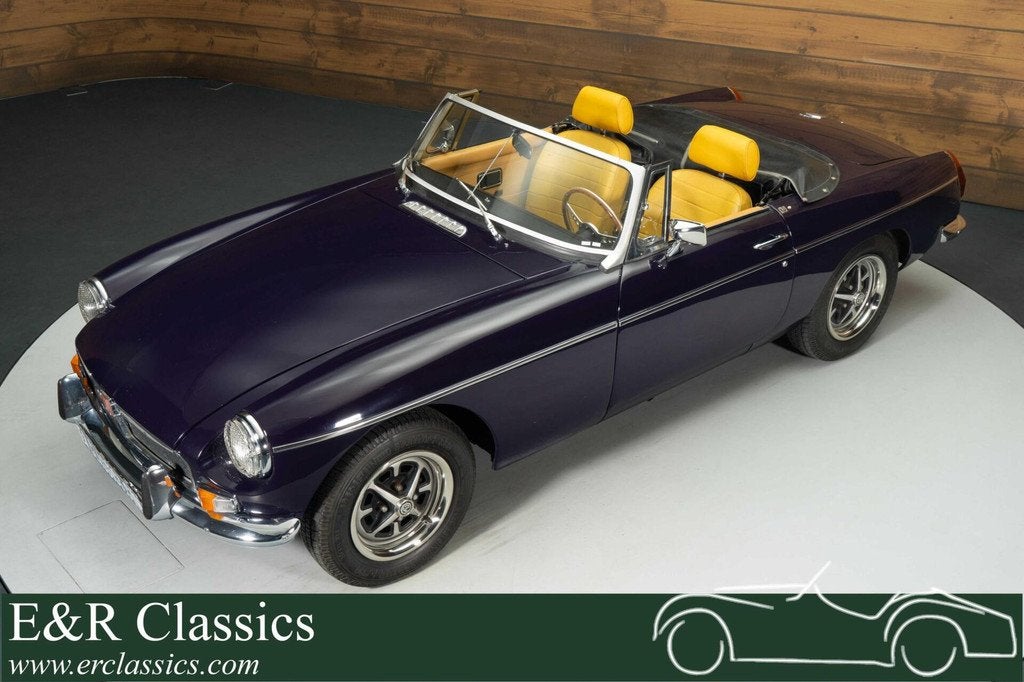 MG MGB Cabriolet | 1973, Auto's, Achterwielaandrijving, Cabriolet, Handgeschakeld, 2 stoelen