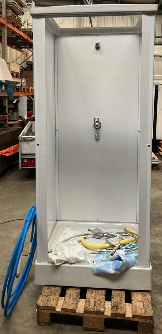 Nooddouche zgan, Ophalen, Overige typen, 50 tot 100 cm, Zo goed als nieuw