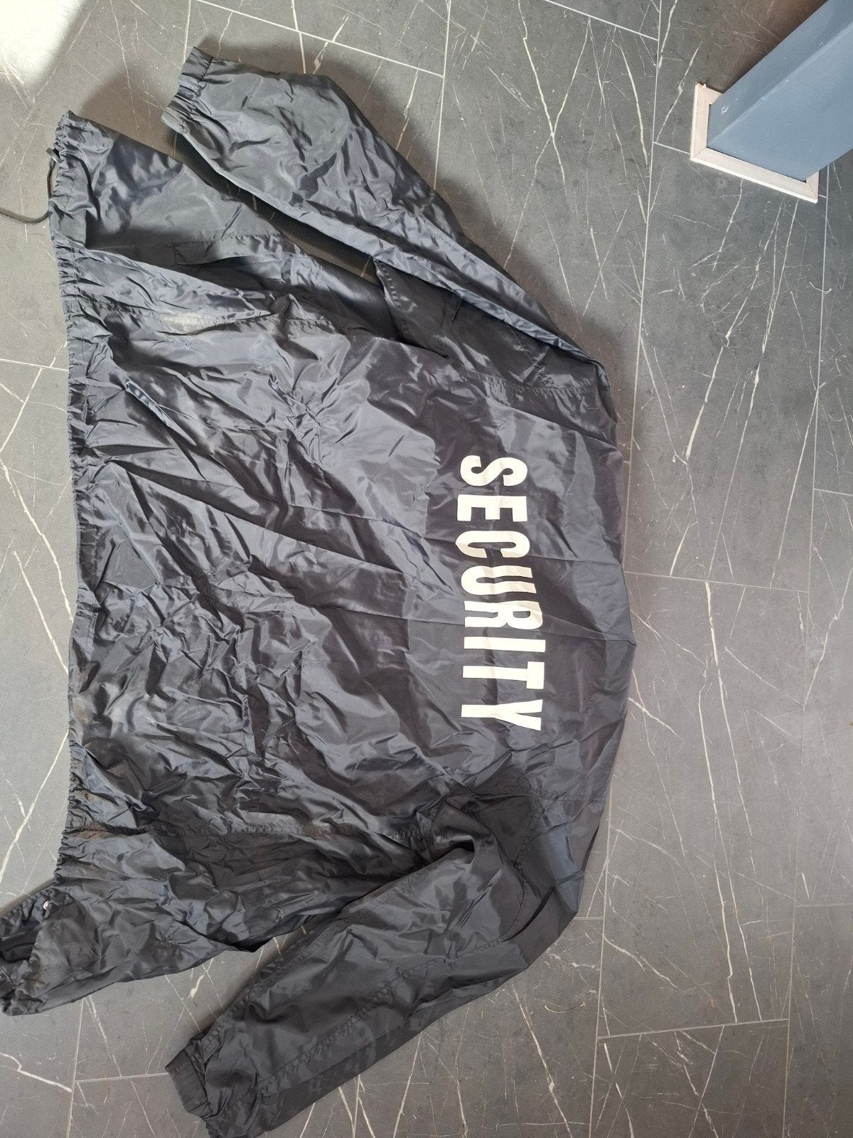Zwarte Security Windjack - Maat XXL, Onbekend, Zwart, Overige maten, Ophalen of Verzenden