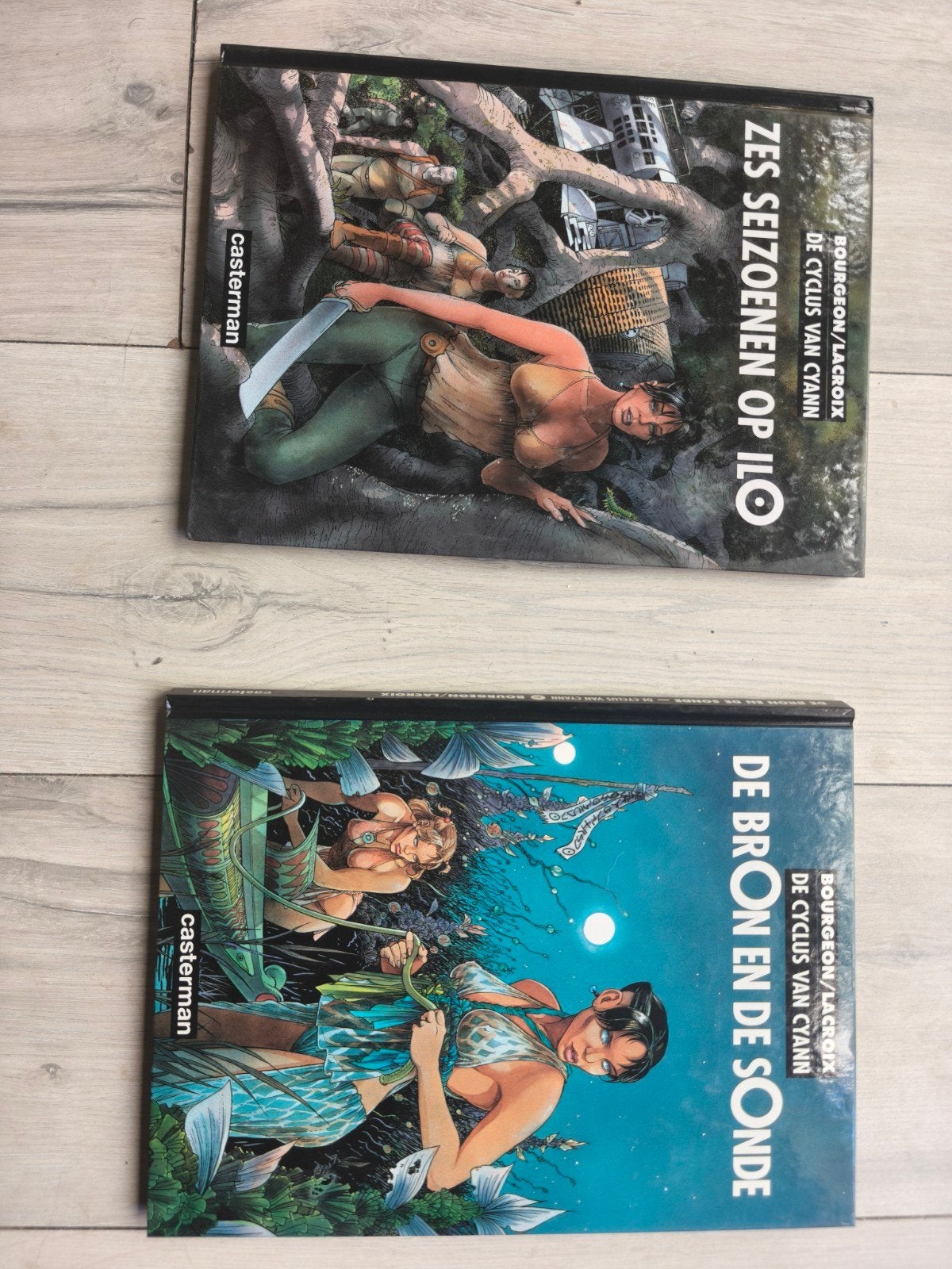 Grote collectie Kuifje en andere stripboeken, Meerdere stripboeken, Ophalen of Verzenden, Gelezen, Hergé, Bourgeon/Lacroix